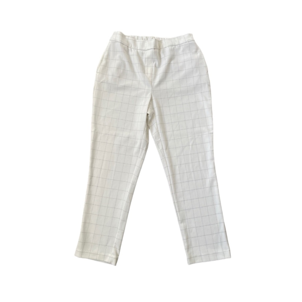 Rachel Zoe White Printed Pants Size 8